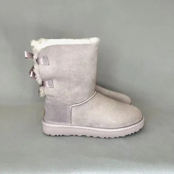 SORRY ITEM SOLD!!! Bailey Bow Purple Shearling Suede Wool Coquette Festival - Picture 7 of 16